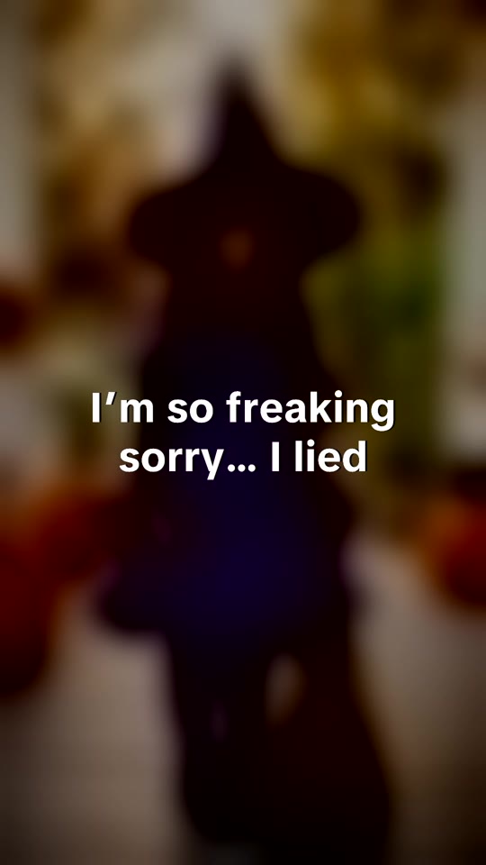 Slide 2: I'm so sorry… I lied
